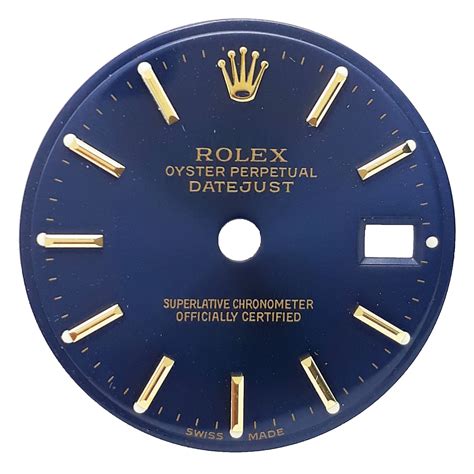 rolex dial chronometer